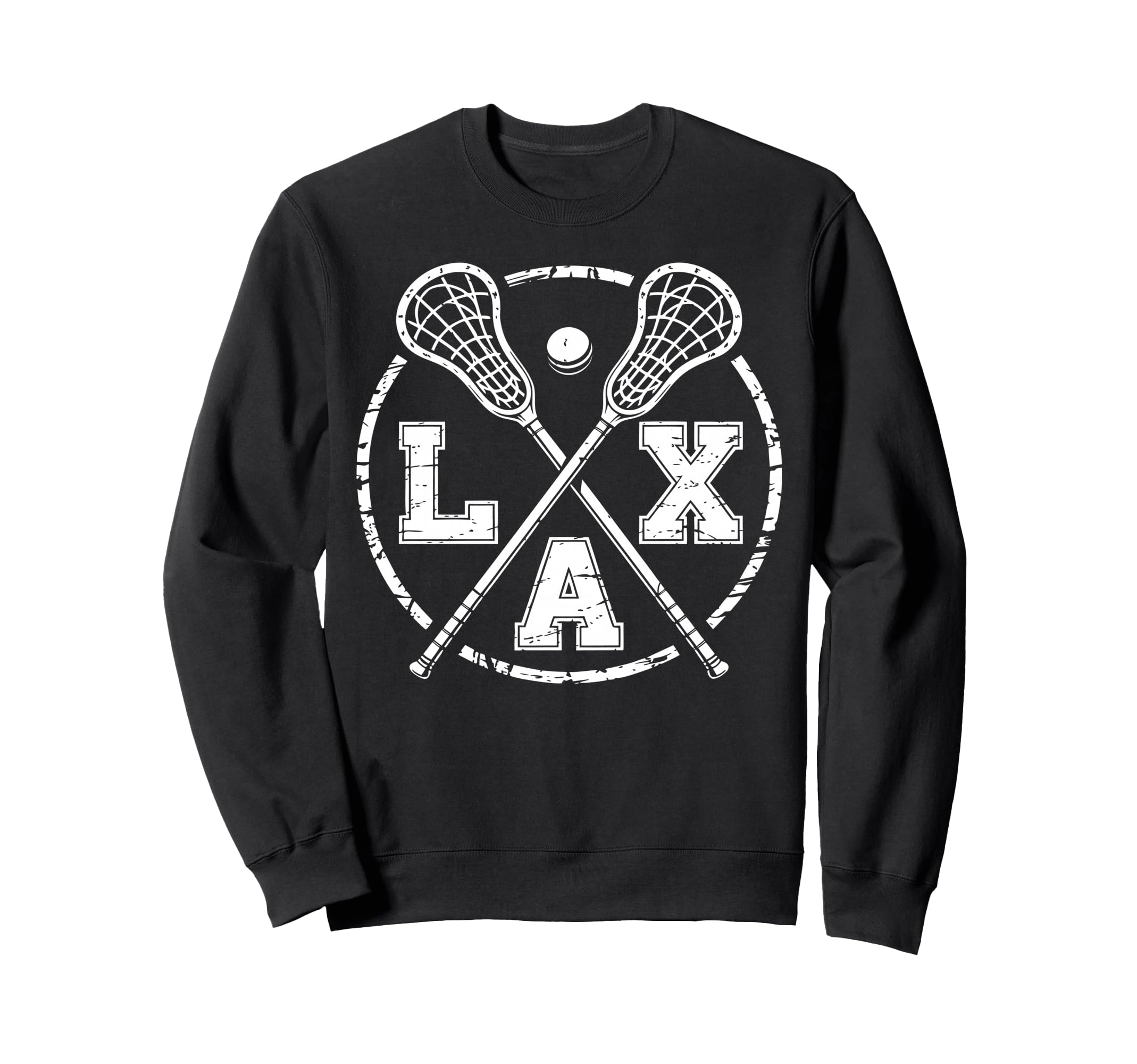 Lax Goalkeeper Lacrosse Goalie Sweatshirt - Fun Novelty Design Unisex