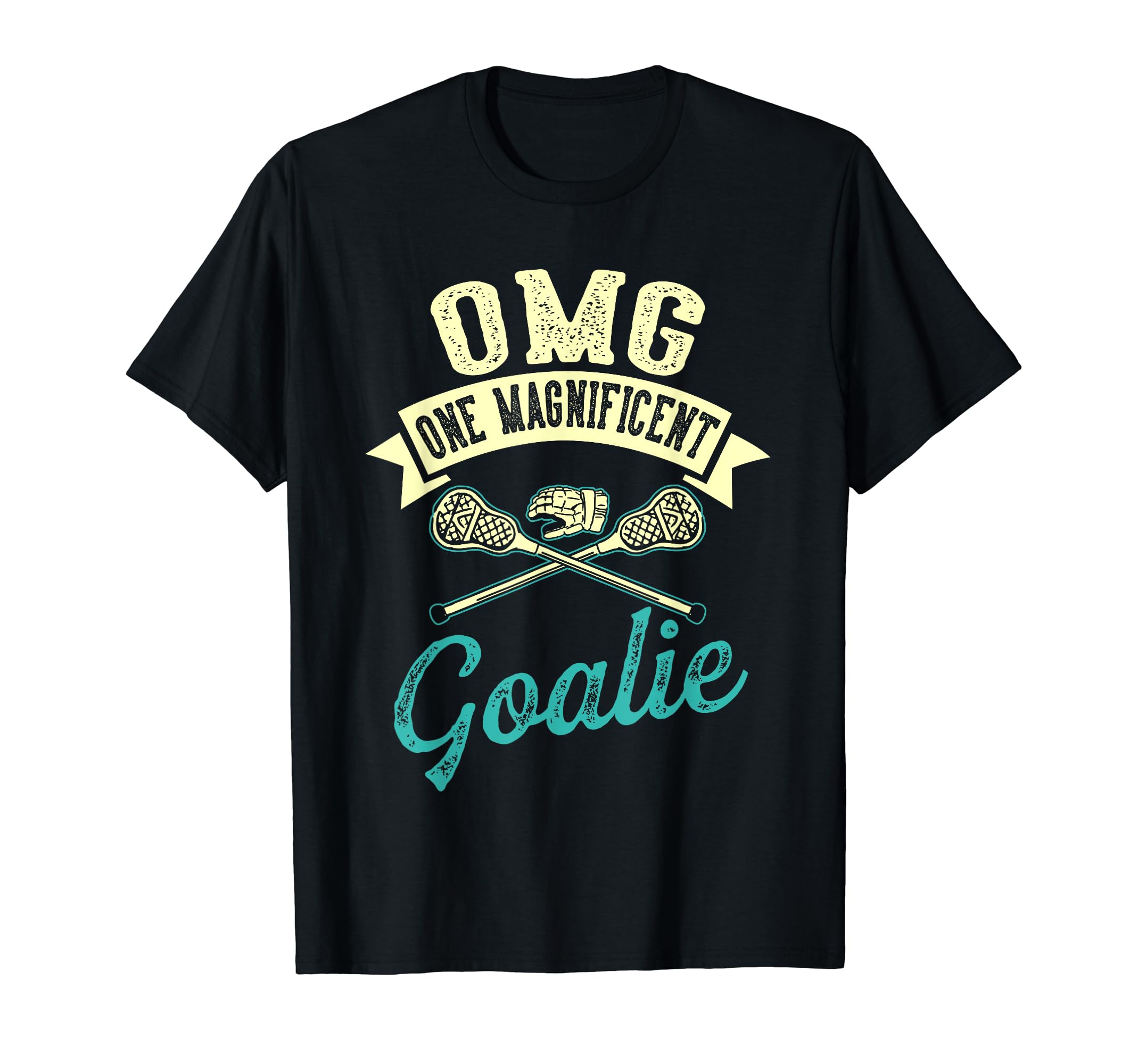 Funny Goalkeeper Lacrosse Lax Goalie T-Shirt - Aesthetic Graphic Unisex