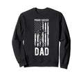 Proud Soccer Dad Usa Flag Sweatshirt - Casual Everyday Wear for Adults