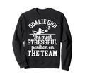 Funny Soccer Goalie Gigi Soccer Sweatshirt - Custom Art Print Unisex