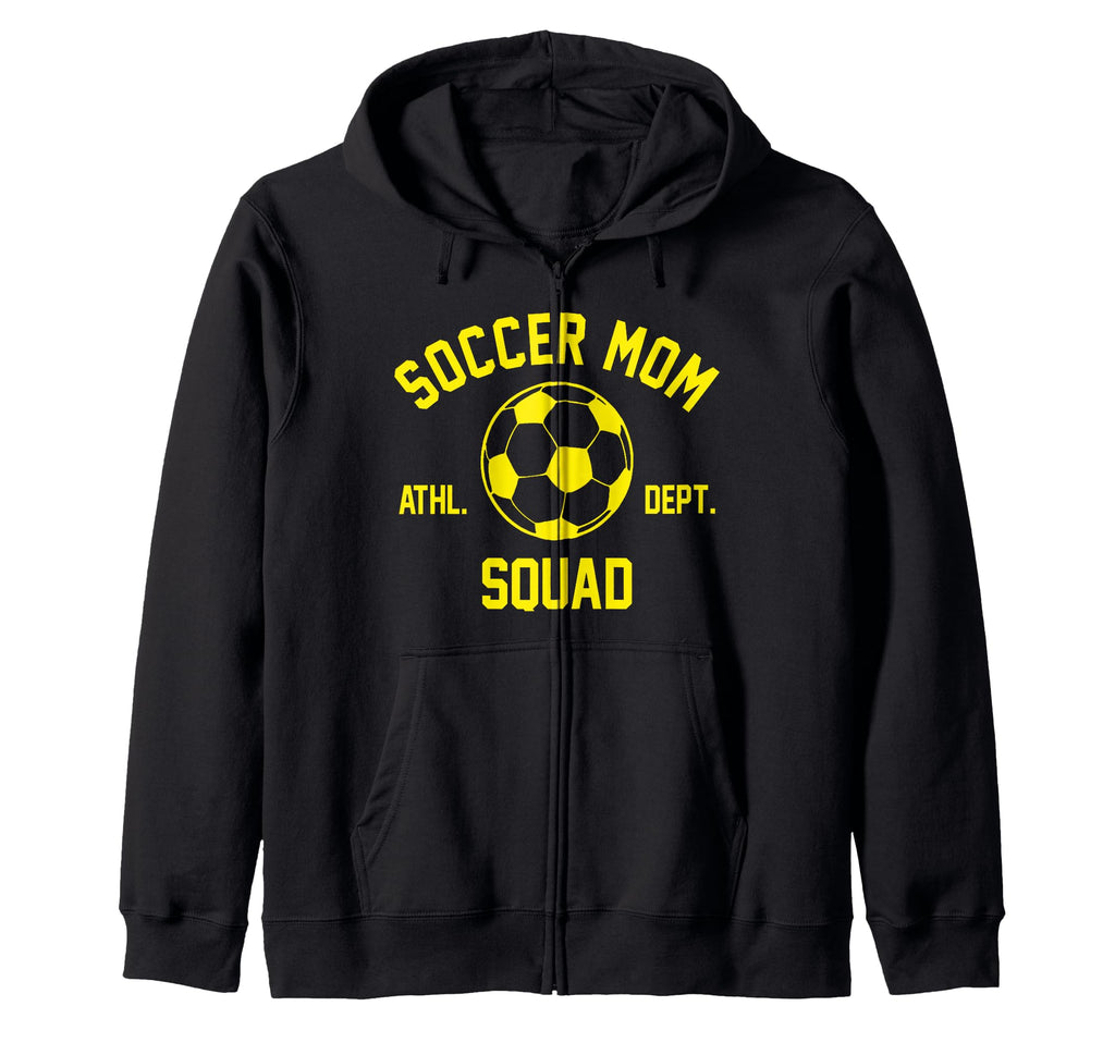 Soccer Mom Squad Gifts Sweatshirt - Novelty Apparel for Adults