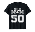Proud Senior Soccer Mom Custom Jersey T-Shirt - Unique Graphic for Adults
