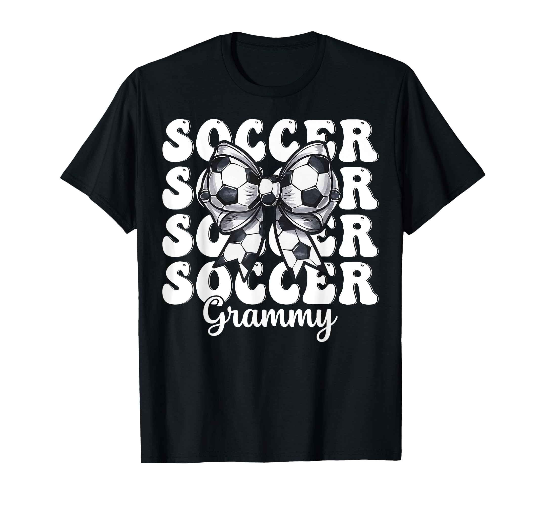 Soccer Grammy Soccer Grandma Nana T-Shirt - Trendy Graphic for Adults