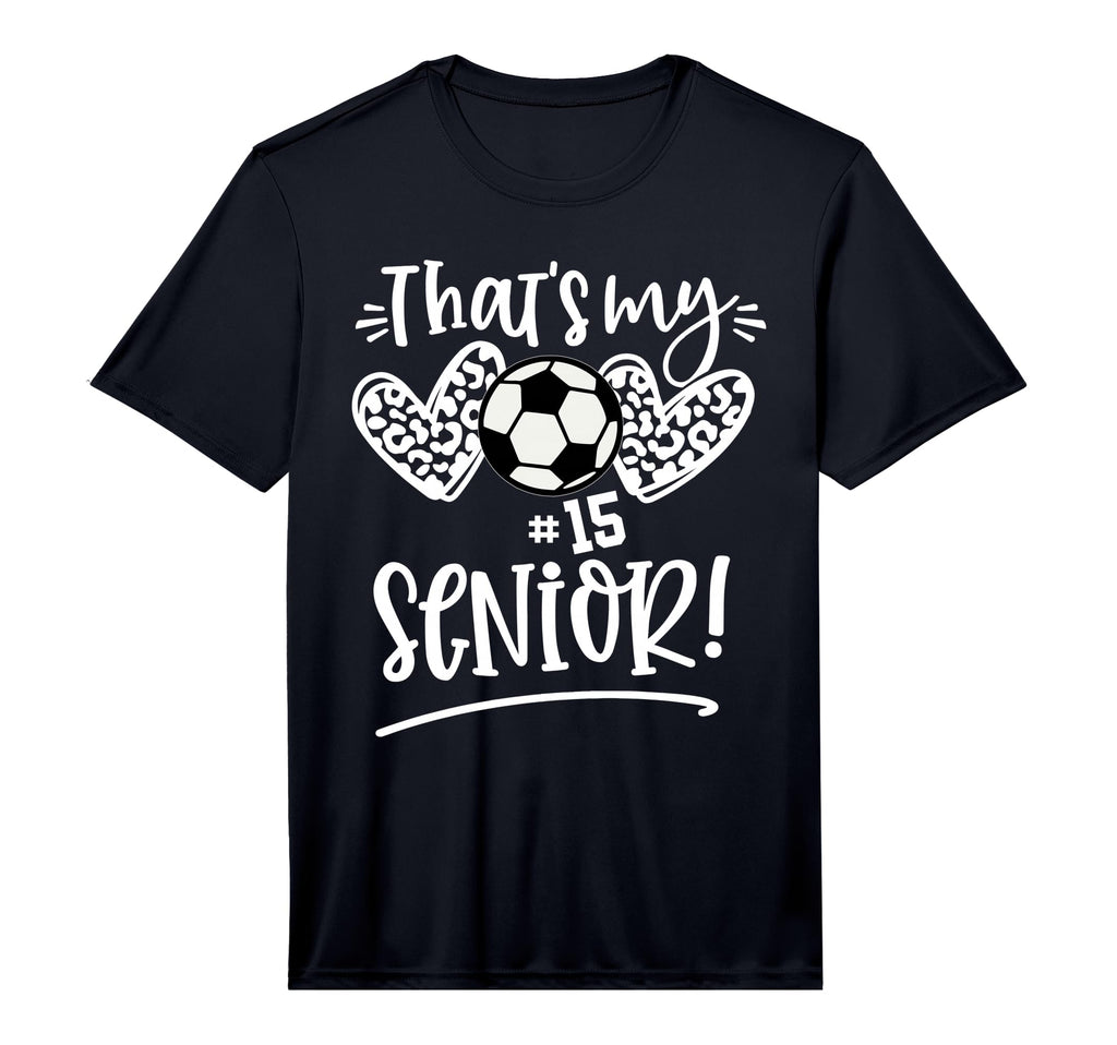 Thats My Senior Number 15 Senior T-Shirt - Streetwear Style for Adults