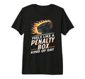 Feels Like Penalty Box Kind Day Tri T-Shirt - Streetwear Style for Adults