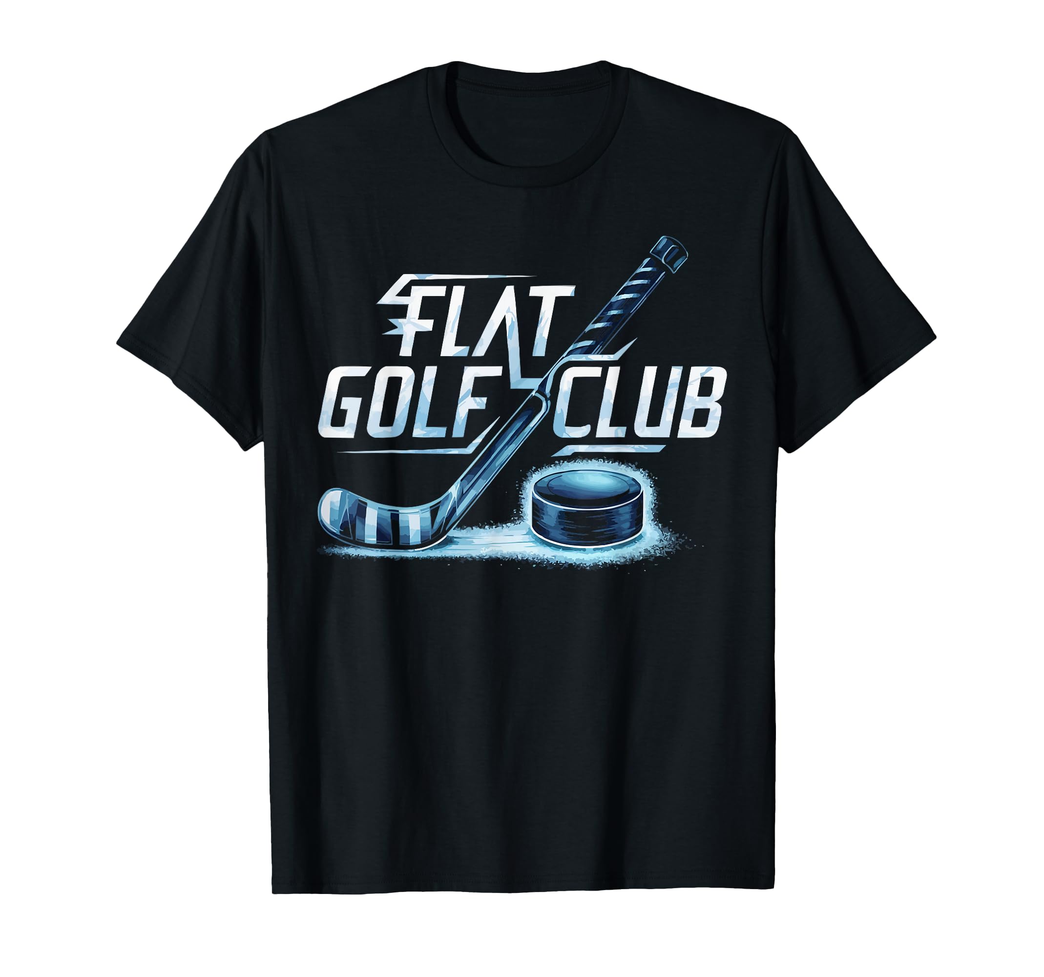 Funny Ice Hockey Player Winter Sport T-Shirt - Trendy Graphic Men Women