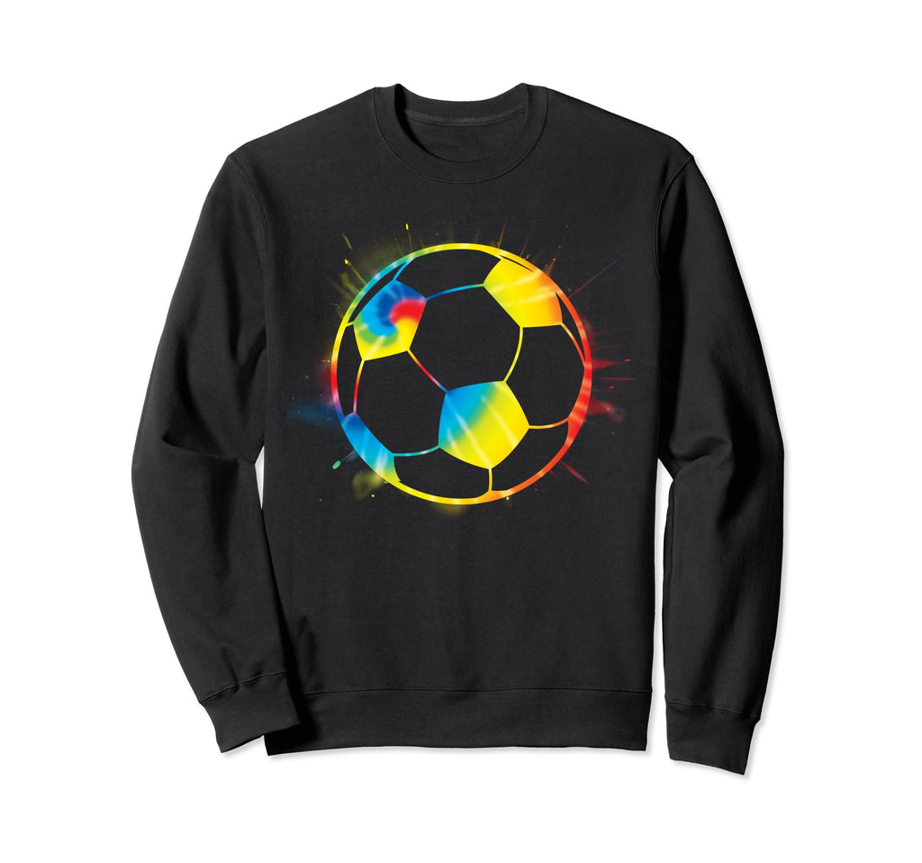 Soccer Ball Art Goalkeeper Soccer Player Sweatshirt - Unique Graphic Unisex