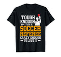 Funny Soccer Referee Whistle Jersey T-Shirt - Minimalist Print Men Women