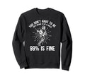 Lacrosse Goalie Funny Lacrosse Keeper Sweatshirt - Unique Graphic Unisex