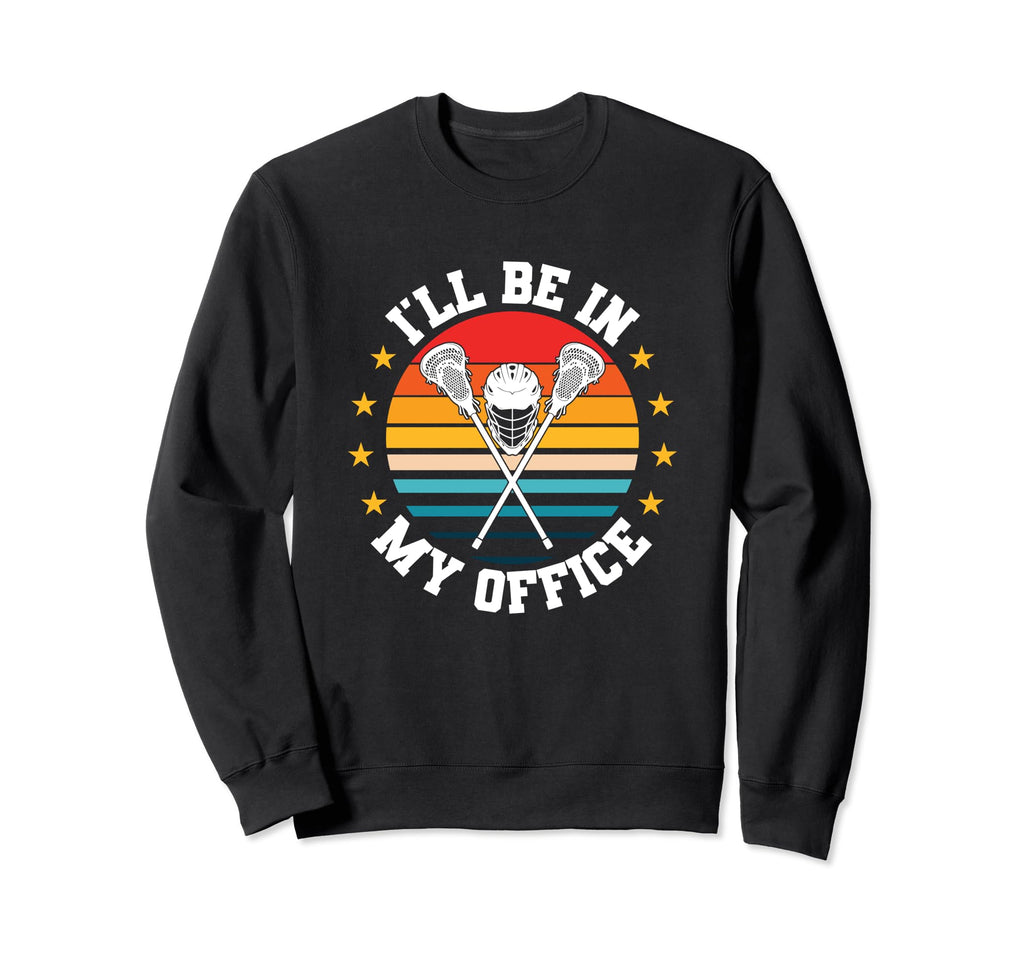 Lacrosse Goalkeeper Lax Lacrosse Sweatshirt - Fun Novelty Design Unisex