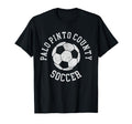 Palo Pinto County Soccer Distressed 90S T-Shirt - Graphic Print Men Women
