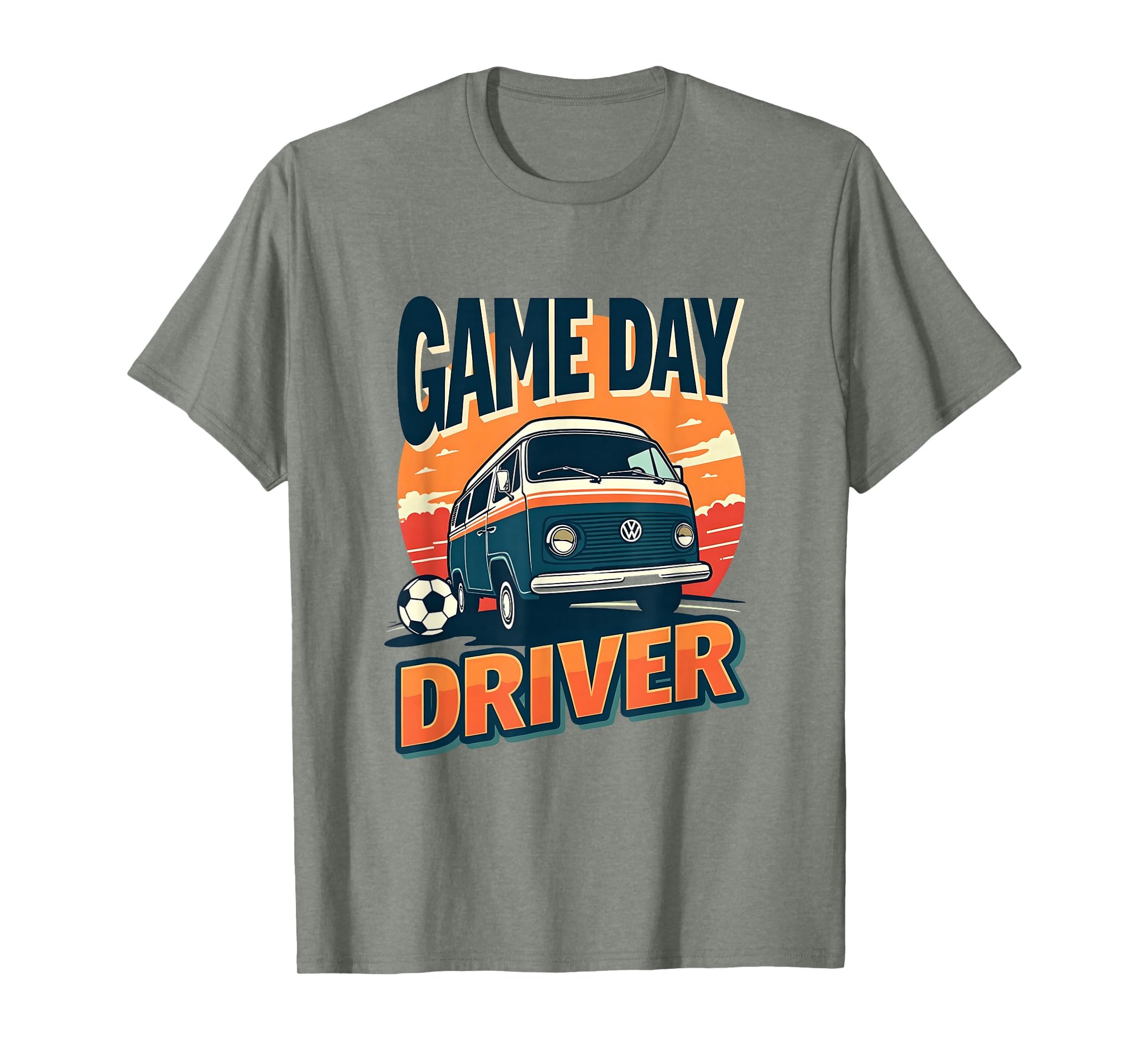 Game Day Driver Soccer Mom T-Shirt - Trendy Graphic Men Women