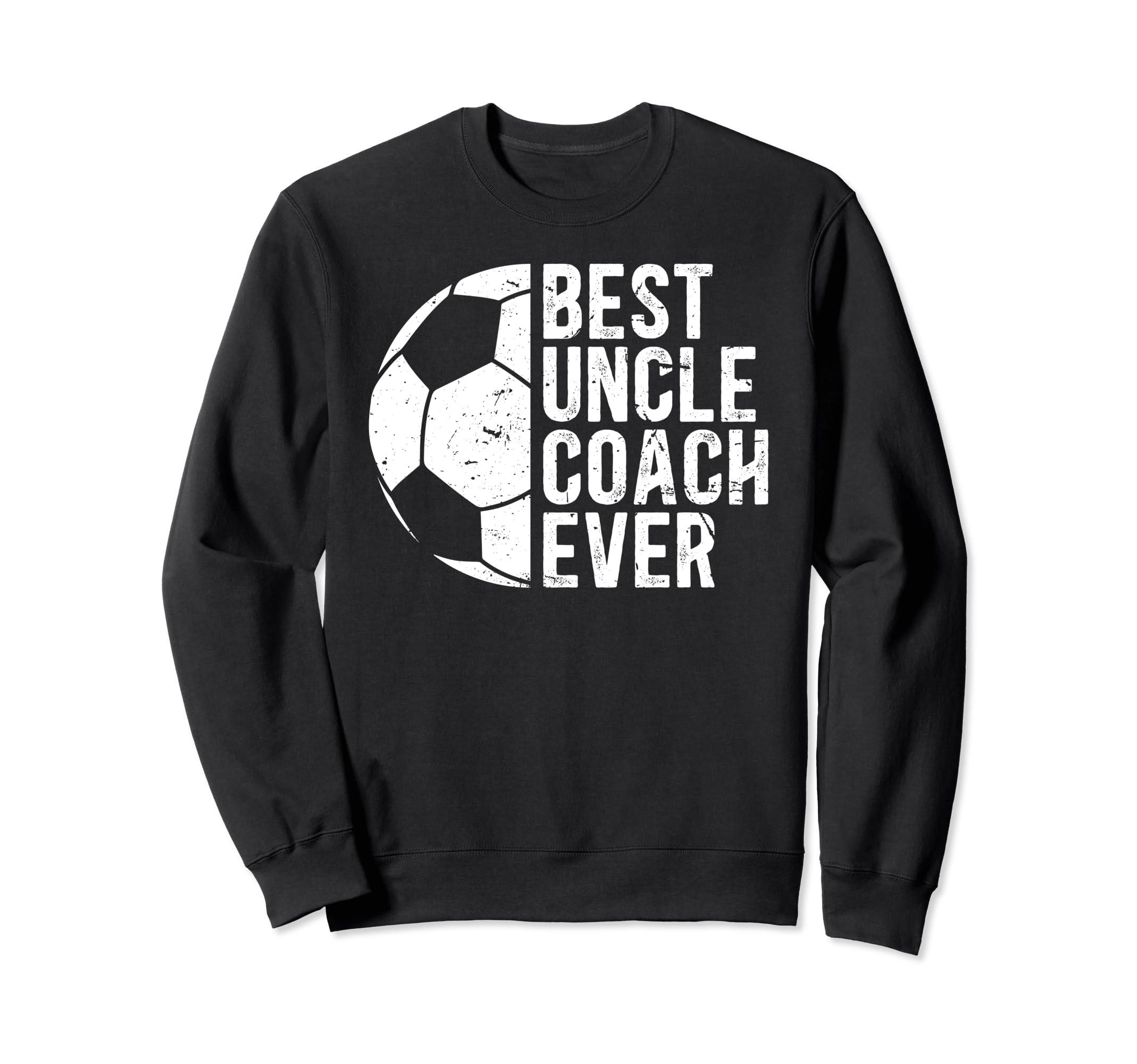 Best Uncle Coach Soccer Uncle Soccer Sweatshirt - Aesthetic Graphic Unisex