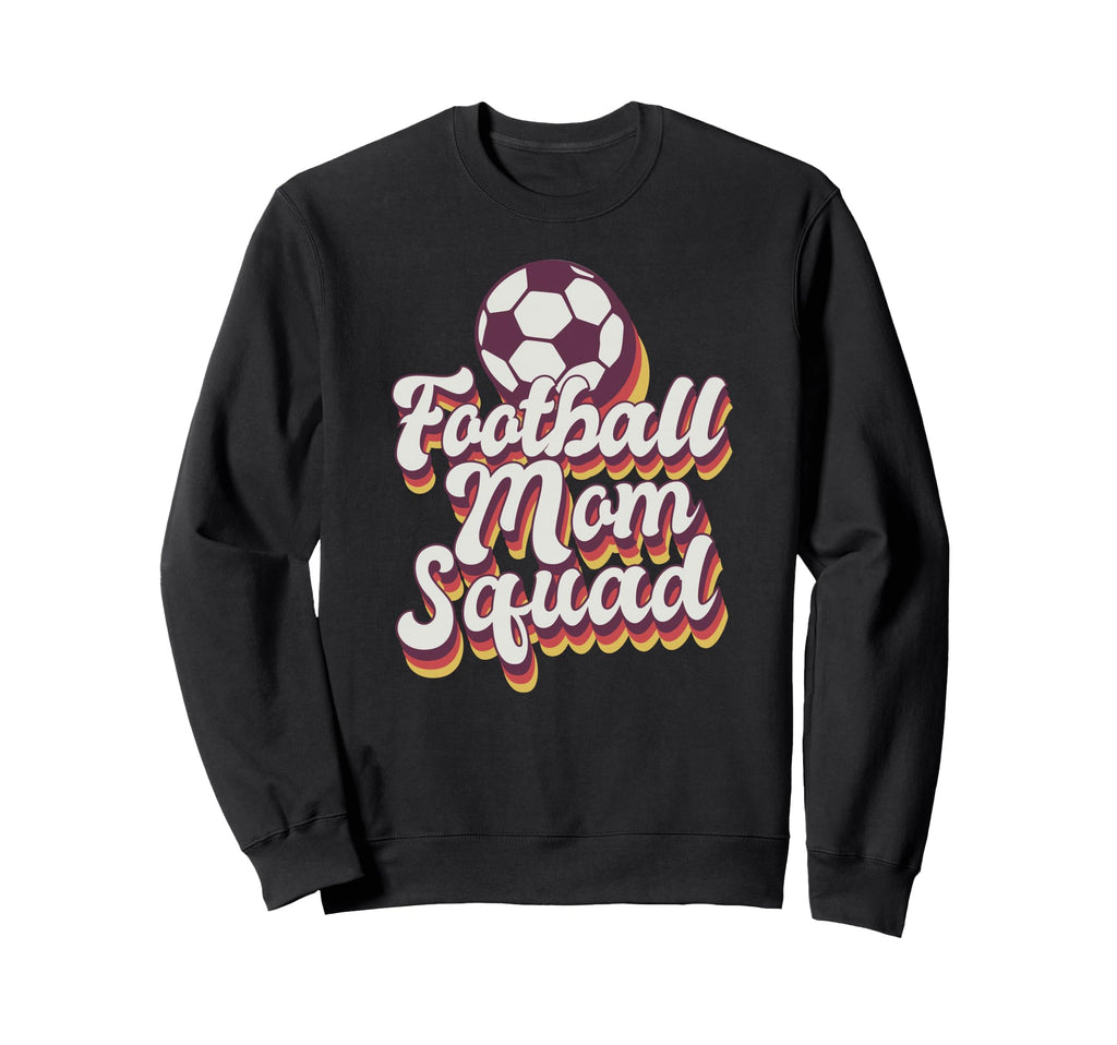 Football Mom Squad Soccer Game Day Sweatshirt - Custom Art Print Unisex