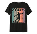 Soccer Soccer Player Soccer Lover Tri T-Shirt - Custom Art Print Men Women