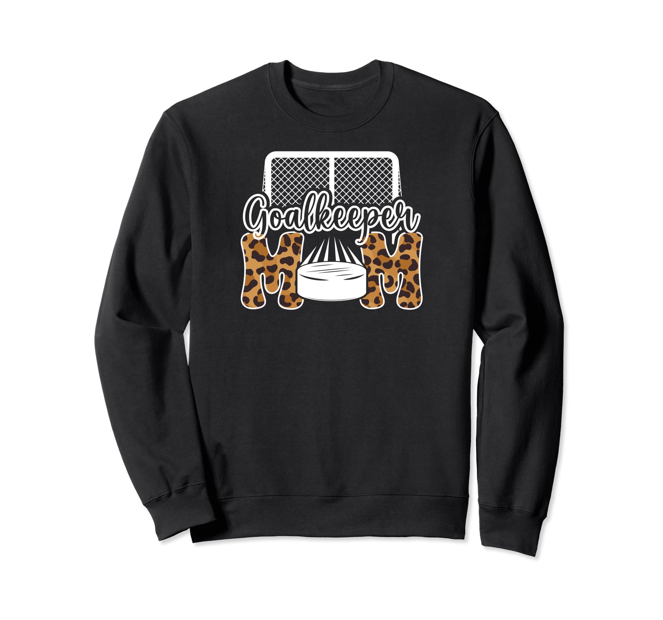 Ice Hockey Goalkeeper Mom Hockey Goalie Sweatshirt - Unique Graphic Unisex