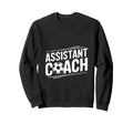 Assistant Coach Soccer Sweatshirt - Casual Everyday Wear Men Women