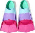 Kids Swim Fins,Short Comfortable Flippers for Lap Swimming and Training for Child,Girls,Boys,Beginners