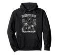 Doberman Pinscher Ride Motorbike Love Hoodie - Minimalist Print Men Women