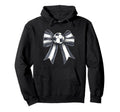 Soccer Coquette Bow Watercolor And Hoodie - Aesthetic Graphic for Adults