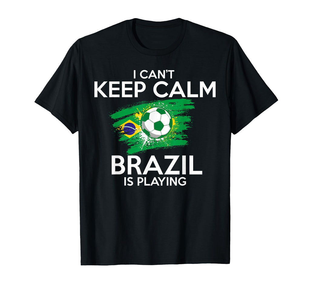 Brazil Soccer Football Game Player T-Shirt - Minimalist Print Men Women