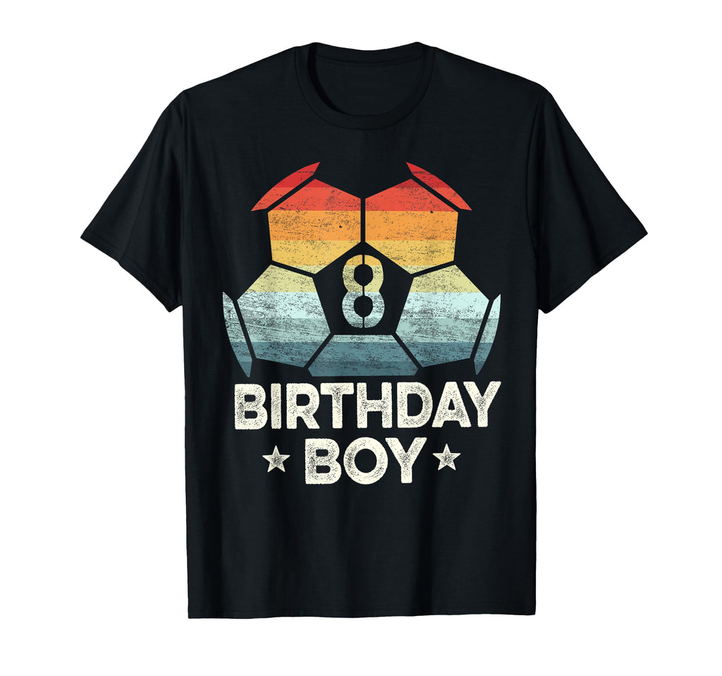 8 Year Old Soccer Player Gifts 8Th T-Shirt - Unique Graphic for Adults