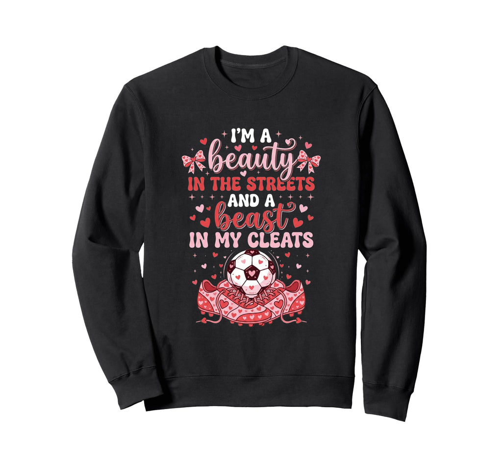 Beauty Streets Beast My Cleats Usa Sweatshirt - Custom Art Print Men Women