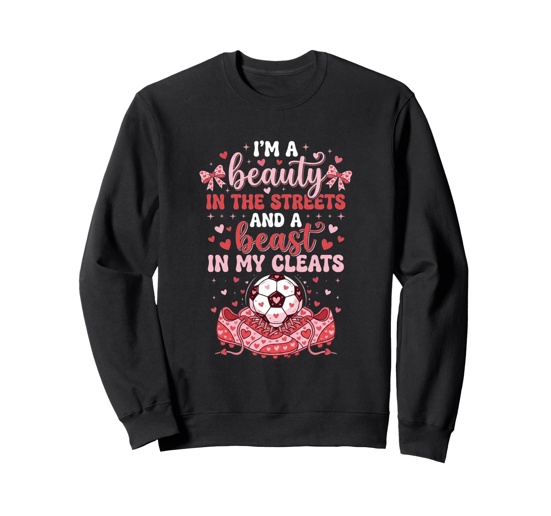 Beauty Streets Beast My Cleats Usa Sweatshirt - Custom Art Print Men Women