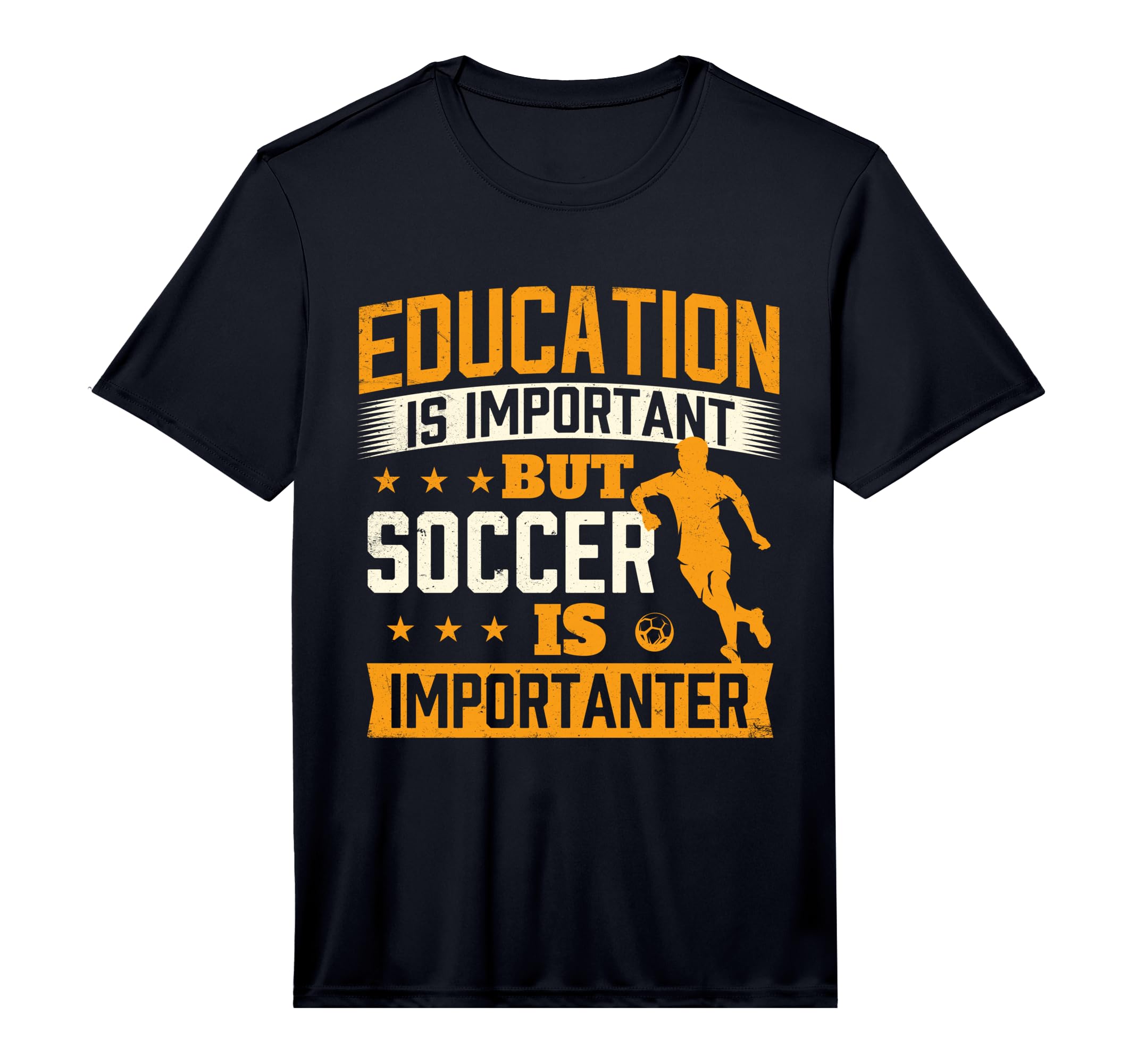 Education Is Important But Soccer Is T-Shirt - Streetwear Style Unisex