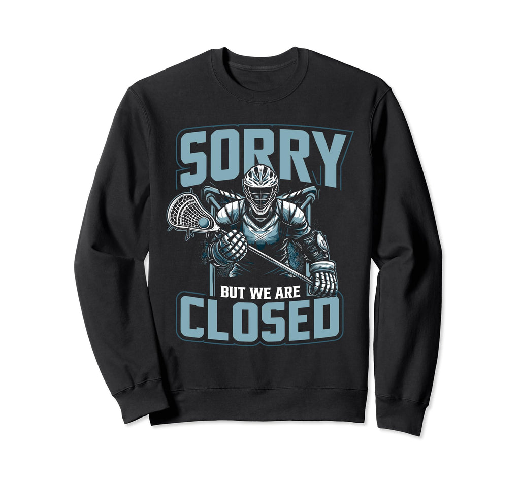 Goalkeeper Lacrosse Goalie Sweatshirt - Novelty Apparel for Adults