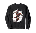 Spartan Playing Soccer Funny Gladiator Sweatshirt - Unique Graphic Unisex