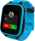 XPLORA XGO 3 - Watch Phone for Children (4G) - Calls, Messages, Kids School Mode, SOS Function, GPS Location, Camera and Pedometer – (Subscription Required) (Blue)