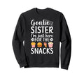 Funny Soccer Goalie Sister Soccer Sweatshirt - Graphic Print for Adults