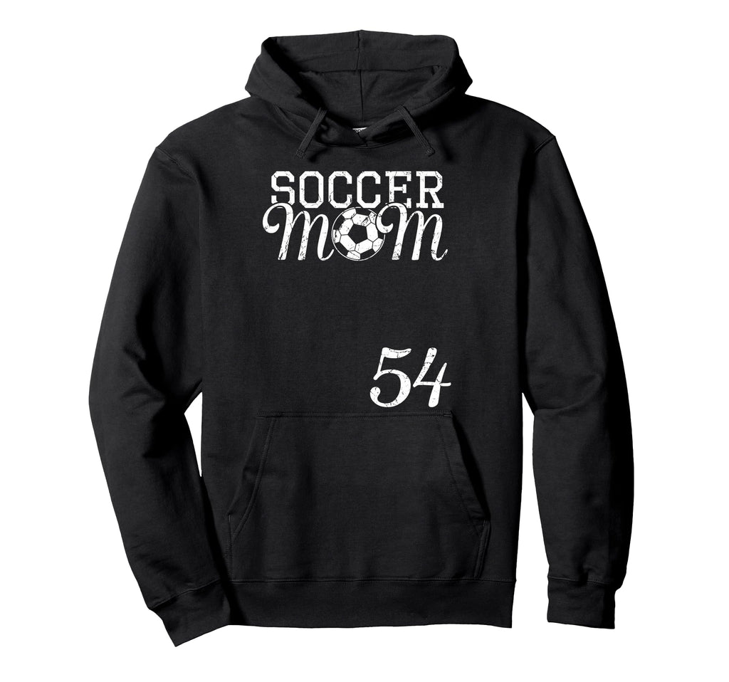 Soccer Mom Jersey Number 54 Favorite Hoodie - Trendy Graphic Men Women