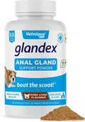 Vetnique Labs Glandex Dog Fiber Supplement Powder for Anal Glands with Pumpkin, Digestive Enzymes & Dog Probiotics for Digestive Health - Vet Recommended - Boot The Scoot (Pork Liver, 5.5oz Powder)