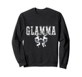 Coquette Soccer Glamma Spirit Sweatshirt - Aesthetic Graphic for Adults