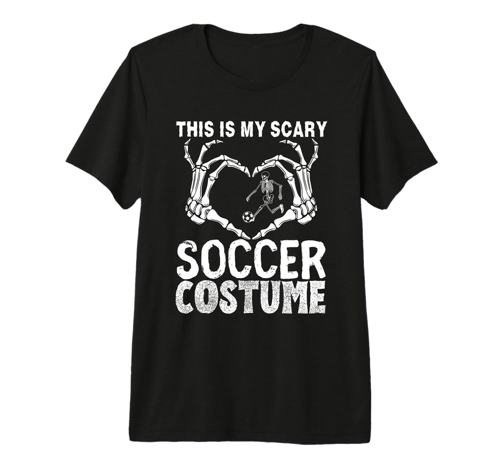Halloween This Is My Scary Soccer T-Shirt - Streetwear Style Unisex