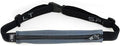 SPIbelt Running Belt for Women Men, Phone Holder for Running, Running Fanny Pack, Holder for Phone, Running Waist Pack, Adjustable Waist, [Fits All Phones]. Anthracite with Black Zipper