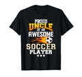 Uncle Soccer Player Expert Sports T-Shirt - Casual Everyday Wear Men Women