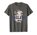 England Football Soccer T-Shirt - Minimalist Print Unisex