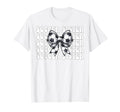 Soccer Sister Soccer Coquette Bow T-Shirt - Fun Novelty Design Unisex