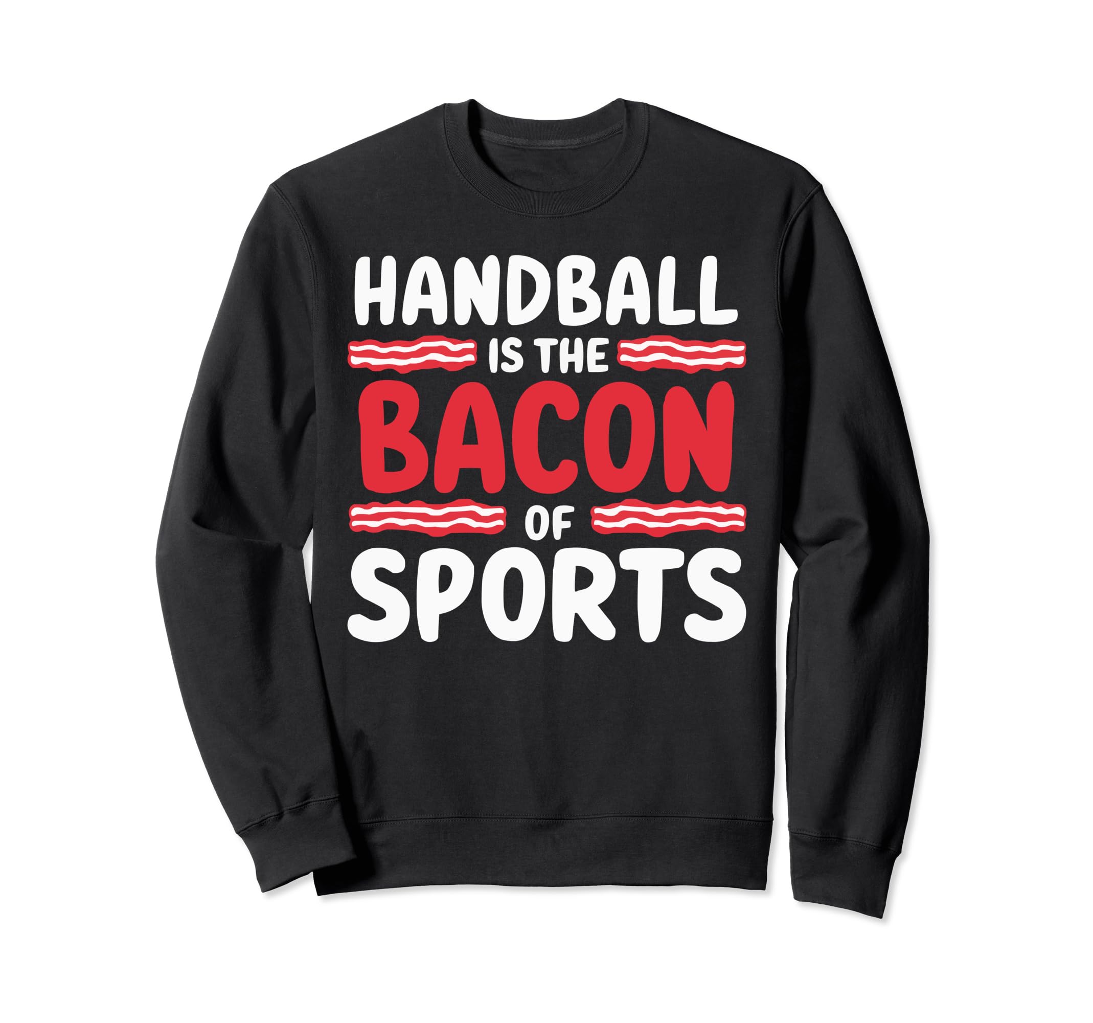 I Love Handball Player Sports Sweatshirt - Novelty Apparel for Adults