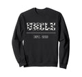 Uncle Est 2013 Sports Year Sweatshirt - Fun Novelty Design Men Women