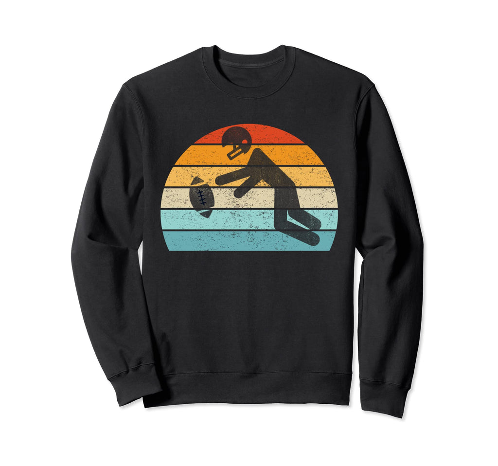 Football Player Sweatshirt - Graphic Print Unisex