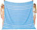 Oversized Turkish Beach Towel Blanket XXL Cotton Sandproof Towels Boho Woven Extra Large Big Sand Free Giant Throw Thick Blankets Huge Quilt XL Picnic Camping Necessities Cloud For Adult Gifts