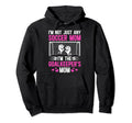 Im Soccer Goalkeeper Mom Soccer Goalie Hoodie - Trendy Graphic for Adults