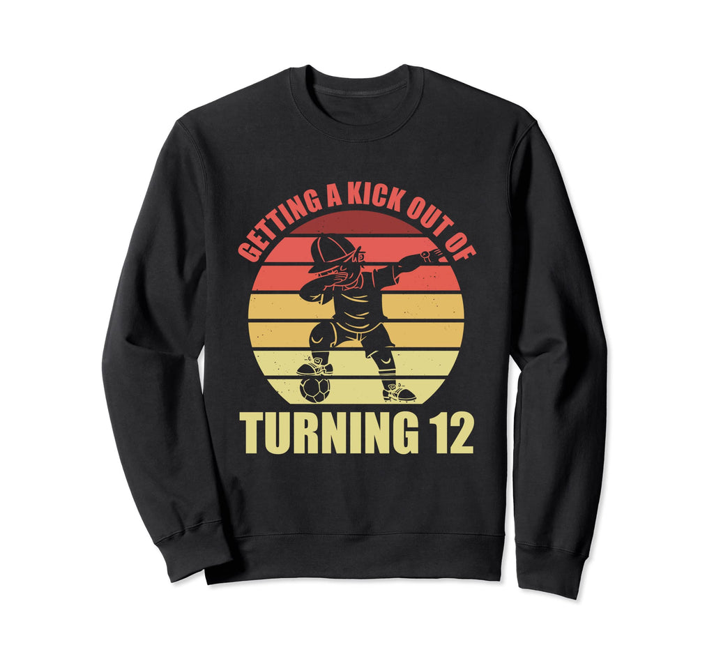 12 Year Old Happy 12Th Birthday Sweatshirt - Streetwear Style Men Women