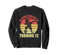 12 Year Old Happy 12Th Birthday Sweatshirt - Streetwear Style Men Women