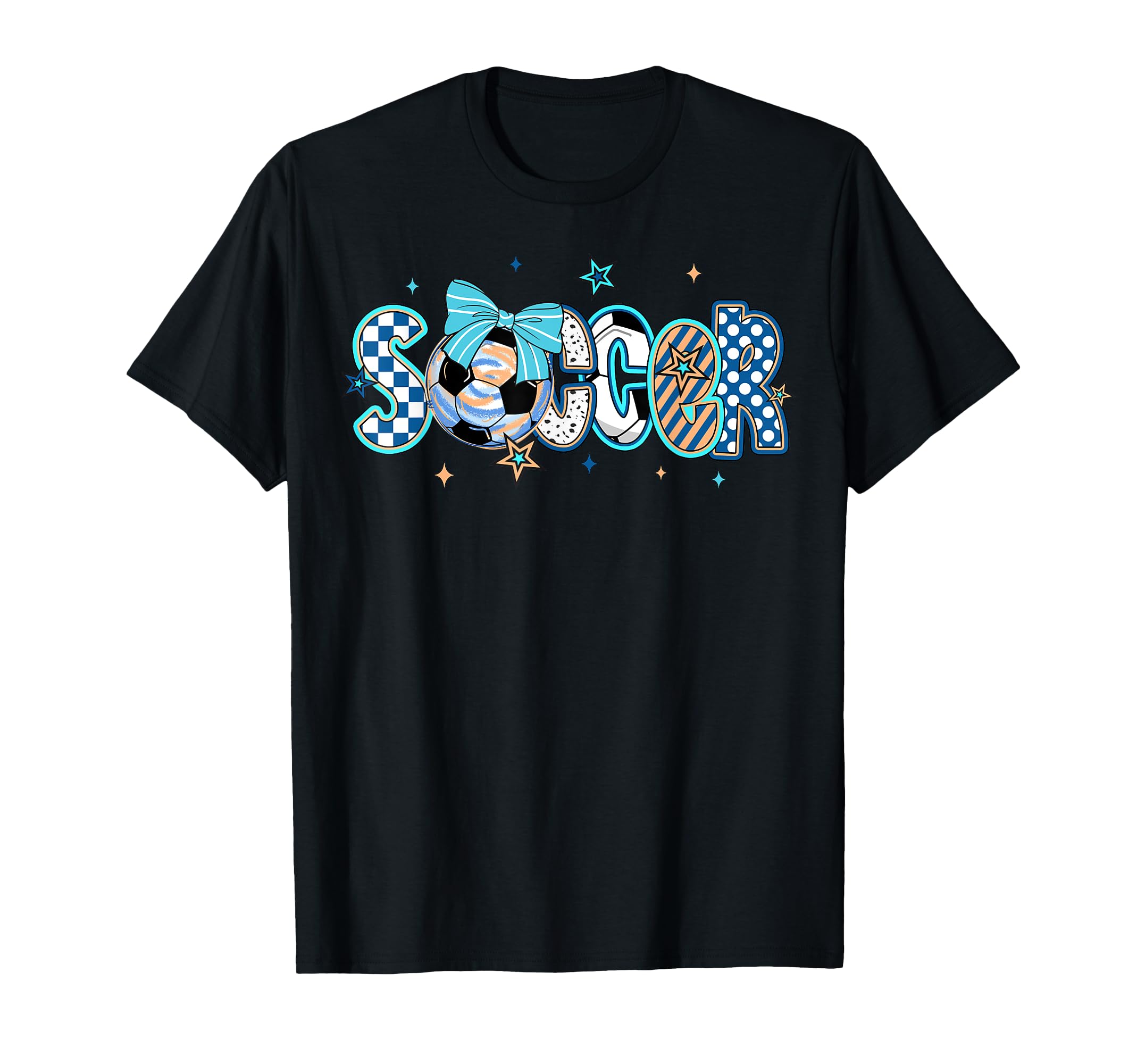Soccer Game Day Mom Daughter Soccer T-Shirt - Fun Novelty Design Men Women