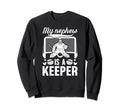 My Nephew Hockey Keeper Aunt Sweatshirt - Custom Art Print Men Women
